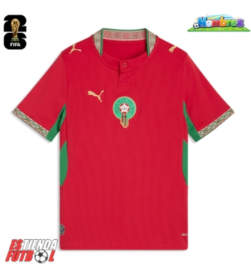 Marruecos Primera Equipación Mundial 2026 Manga Corta